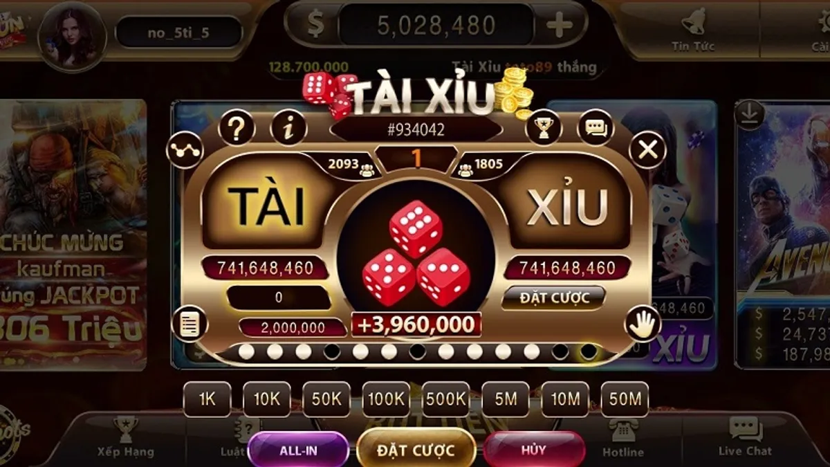 1. Giới thiệu về game tài xỉu