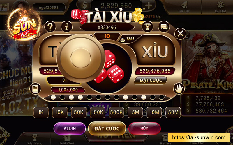 3. Hướng dẫn chơi game tài xỉu tại game-taixiu.site